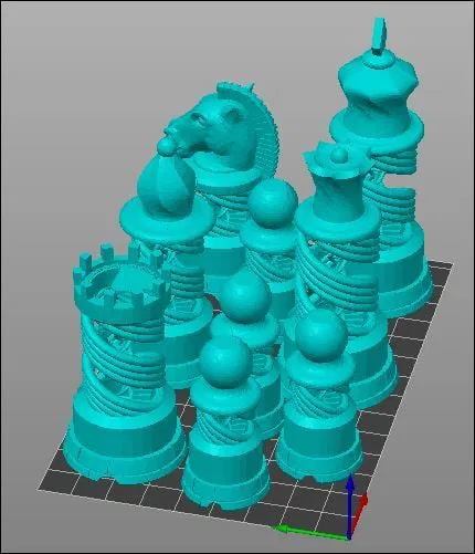 Mẫu Thử Cờ Vua Xoắn Ốc Clone - Image 2