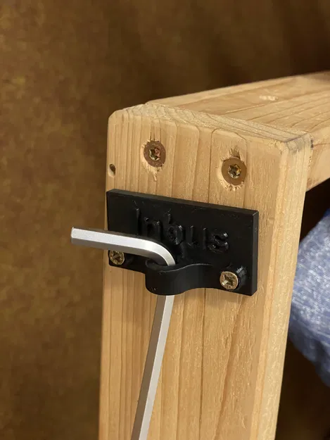 Giá đỡ lục giác gắn tường (lên đến 7mm) - Image 1