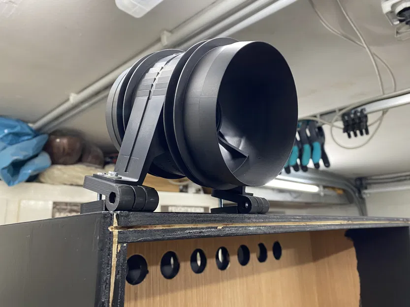 Giá đỡ quạt Attwood 4000 có thể điều chỉnh góc - Máy Pin ảo (VPin) - Image 2