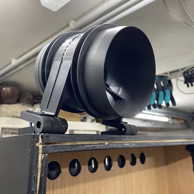 Giá đỡ quạt Attwood 4000 có thể điều chỉnh góc - Máy Pin ảo (VPin)