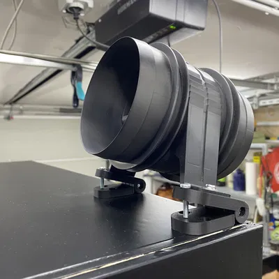 Giá đỡ quạt Attwood 4000 có thể điều chỉnh góc - Máy Pin ảo (VPin)