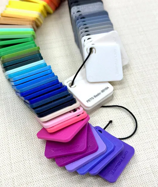 Giá đỡ thẻ mẫu filament trưng bày máy in Bambu Lab - Image 3