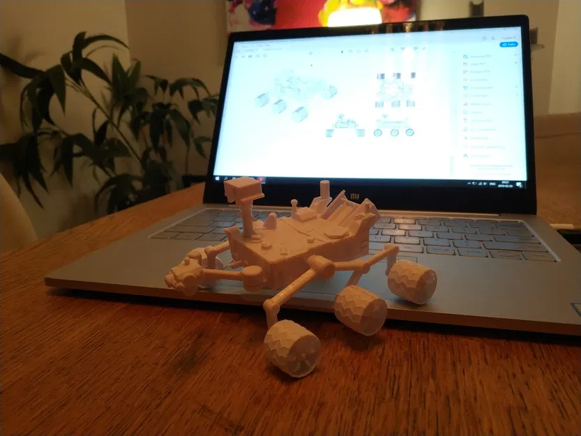 Mô hình Xe tự hành Curiosity của NASA - Image 4