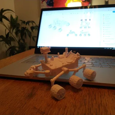 Mô hình Xe tự hành Curiosity của NASA