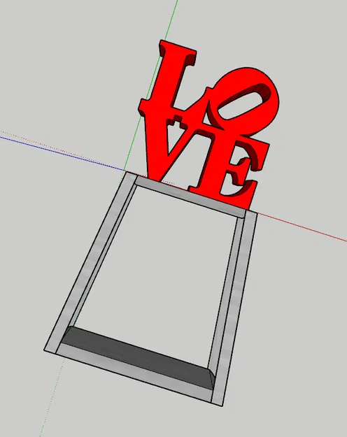 Tượng Đài Tình Yêu (Love Park) - Mô Hình 3D - Image 1