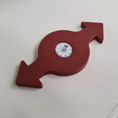 Trò Chơi Uống Rượu Với 2 Mũi Tên Quay Và Vòng Bi