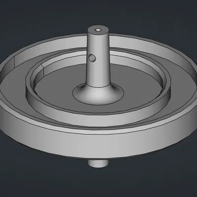 Bánh đà thay thế cho con quay hồi chuyển