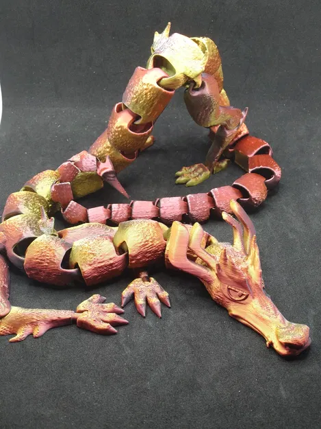 Rồng Aku Khớp Nối - Mô hình in 3D - Image 2