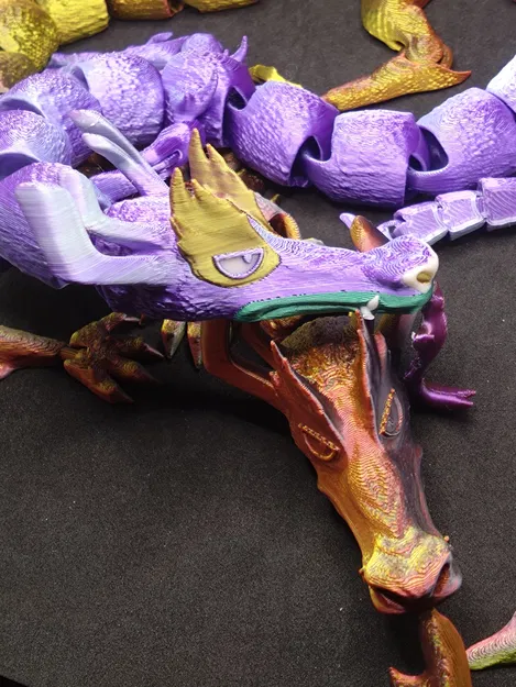 Rồng Aku Khớp Nối - Mô hình in 3D - Image 3