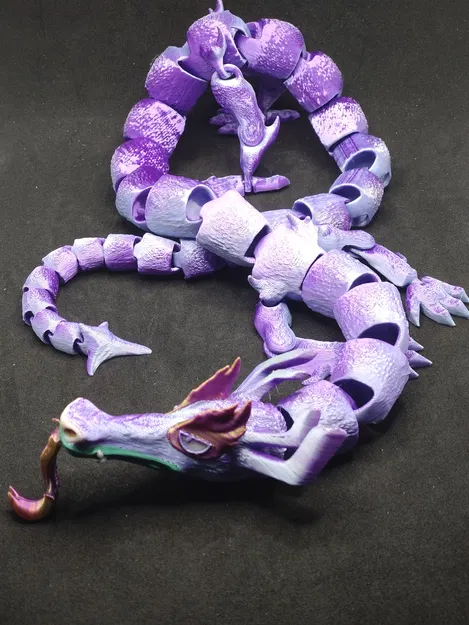 Rồng Aku Khớp Nối - Mô hình in 3D - Image 4