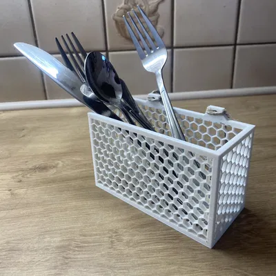 Khay Úp Muỗng Nĩa (Tổ Ong)