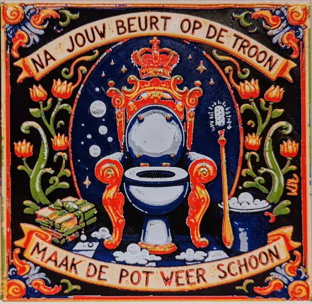 Sau khi bạn trị vì, đừng để lại vết bẩn. Mẫu gạch trang trí Anh và Hà Lan. - Image 3