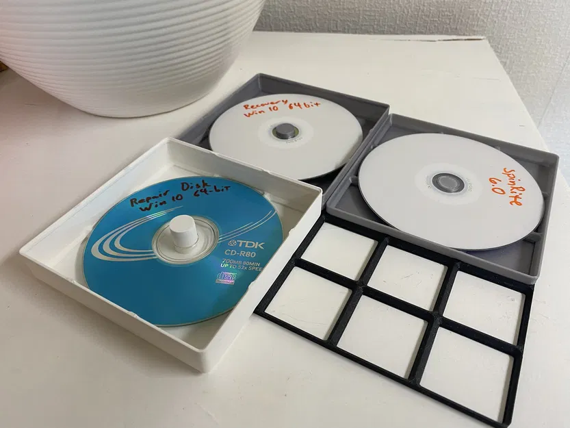 Hộp Gridfinity Đựng CD / DVD - Image 1