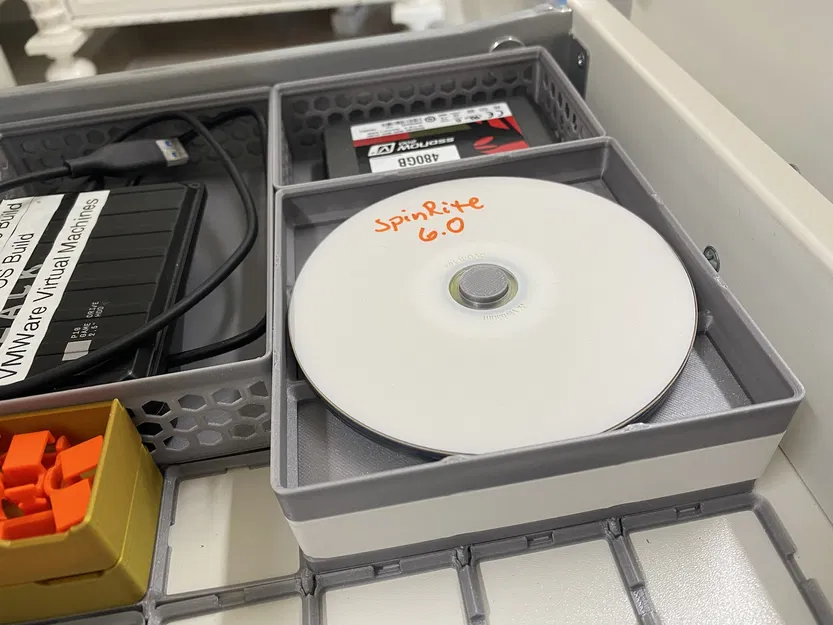 Hộp Gridfinity Đựng CD / DVD - Image 2