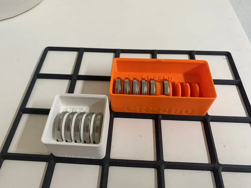 Hộp Gridfinity cho pin CR2450 - Image 1