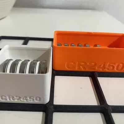 Hộp Gridfinity cho pin CR2450