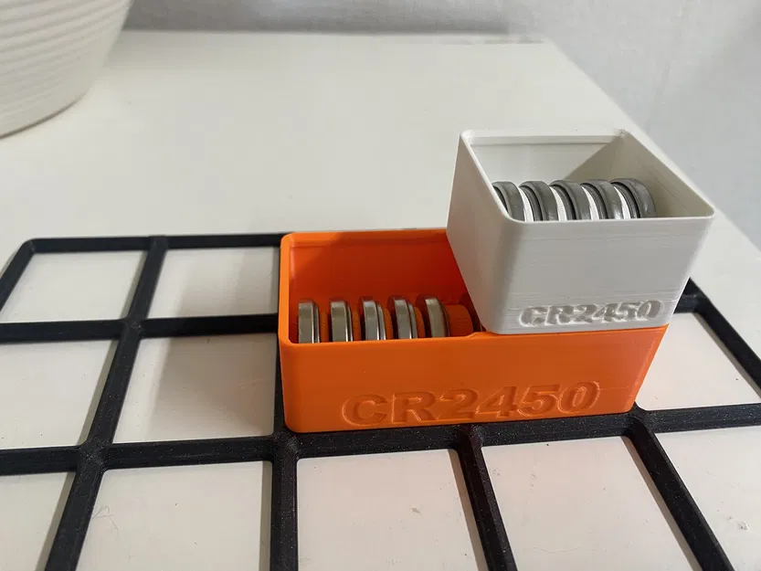 Hộp Gridfinity cho pin CR2450 - Image 3