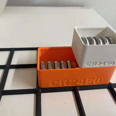 Hộp Gridfinity cho pin CR2450