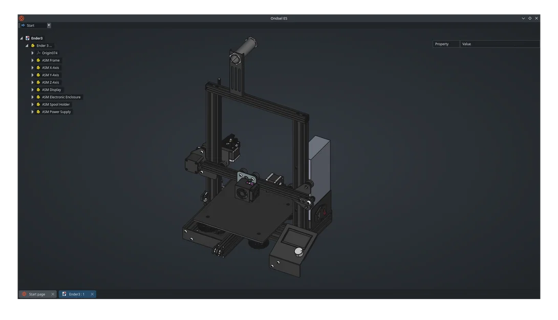 Mô hình Ender 3 .FCStd gốc được chuyển đổi cho FreeCAD - Image 2