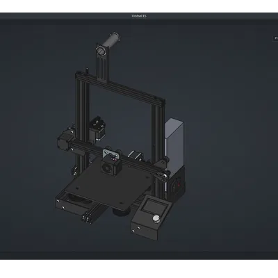 Mô hình Ender 3 .FCStd gốc được chuyển đổi cho FreeCAD