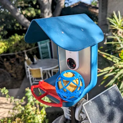 Giá đỡ viên mỡ lớn cho Bird Buddy. Không cần hỗ trợ!