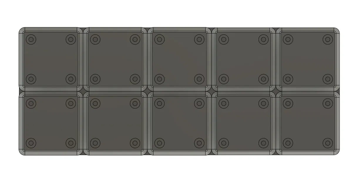 Khay Đựng Bộ Tua Vít Chính Xác 6 Cái Theo Chuẩn Gridfinity - Image 4