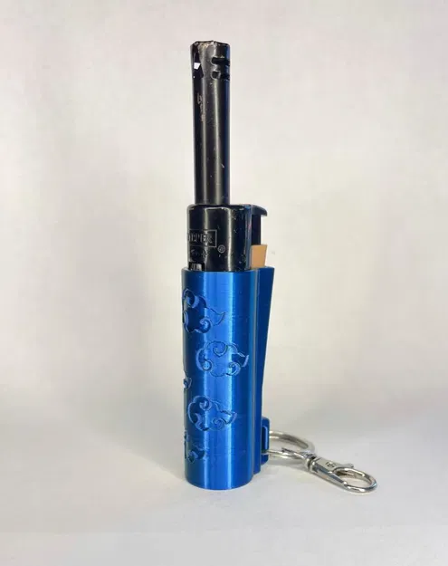 Vỏ Bật Lửa Clipper - In Hình Akatsuki (Có lỗ châm gas/Móc khóa) - Image 1