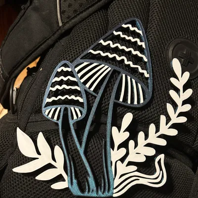 Tranh Treo Tường Nấm Nhiều Màu