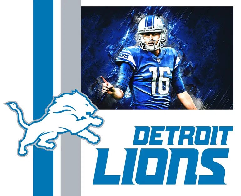 Hueforge - Detroit Lions - Jared Goff - Image 3