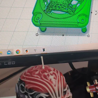 Vỏ Quạt Hình Đầu Lâu SKULL Cho Quạt 40x40mm