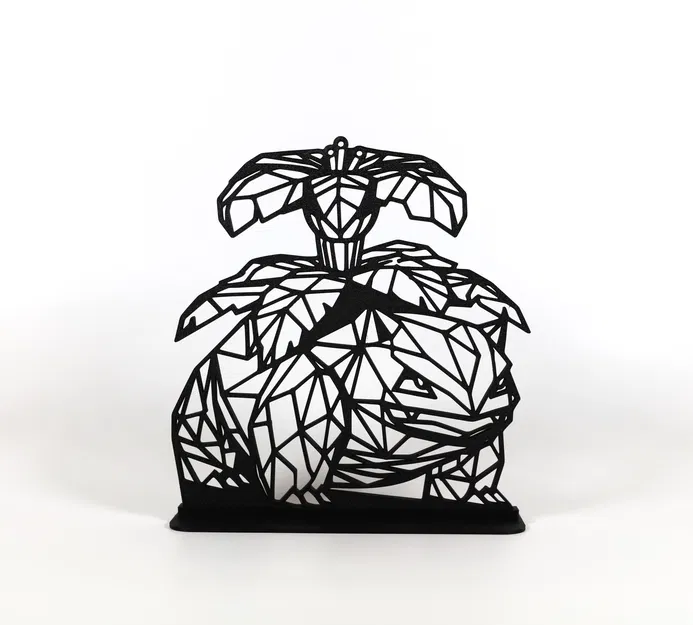 Venusaur Hình Học Low Poly - Image 1