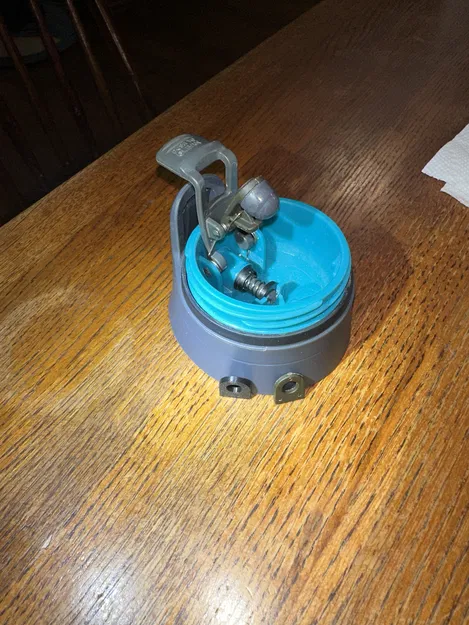 Bộ phận thay thế nắp bình Contigo Flask - Giữ lò xo và nút bấm - Image 3