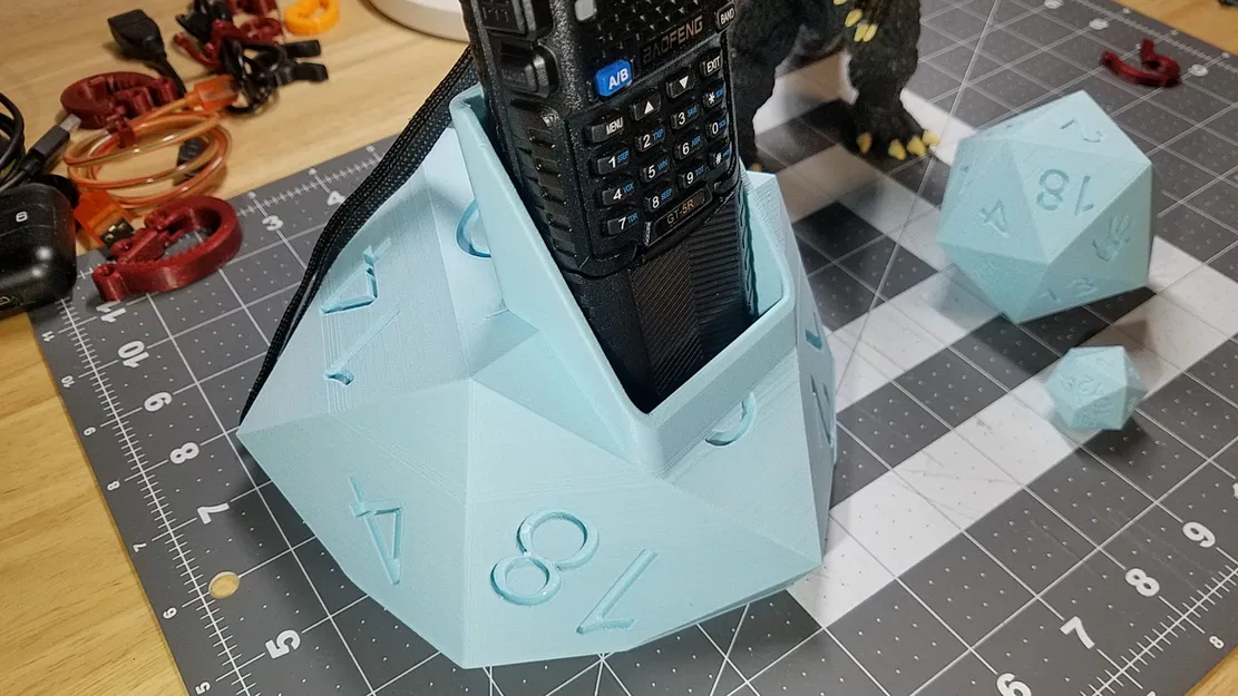 Giá đỡ Radio D.20 Hài hước Thiên hà cho Baofeng UV-5R, có Pin mở rộng, Mk XII, v6 - Image 2