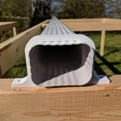 Giá đỡ ống thoát nước thủy canh NFT ngang