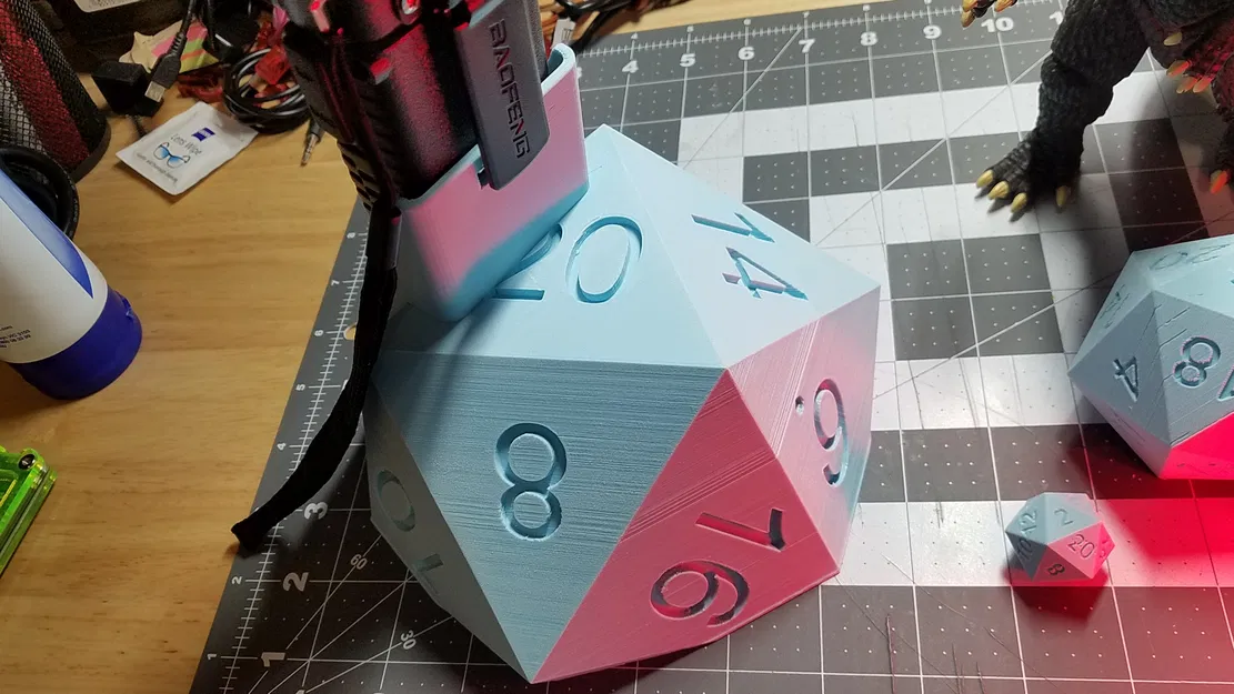 Giá đỡ Radio D.20 Hài hước Thiên hà cho Baofeng UV-5R, có Pin mở rộng, Mk XII, v6 - Image 5