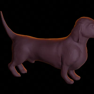 Mô hình Dachshund Remix