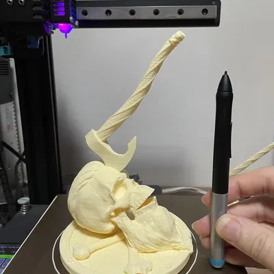 Mô hình Sọ Viking Râu Ria