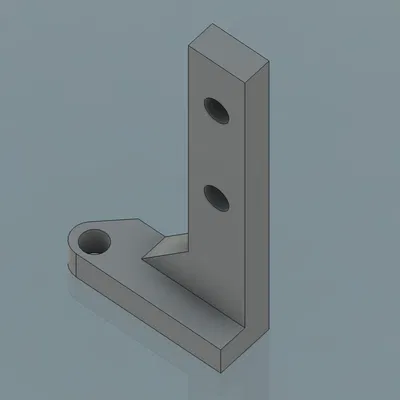 Mount Quạt Cho Quạt Turbo Trên BiQu H2 V2 Extruder