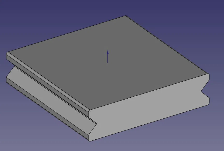 Plate nhả nhanh Arca-compatible hai rãnh đuôi én (có nguồn FreeCAD) - Image 2