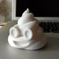 Mô hình 3D Biểu tượng Cục Phân (Pile of Poo Emoji U+1F4A9) - Thumbnail 3