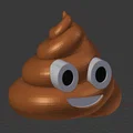 Mô hình 3D Biểu tượng Cục Phân (Pile of Poo Emoji U+1F4A9) - Thumbnail 4