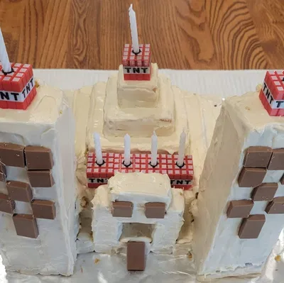 Đế nến TNT Minecraft (đa màu)