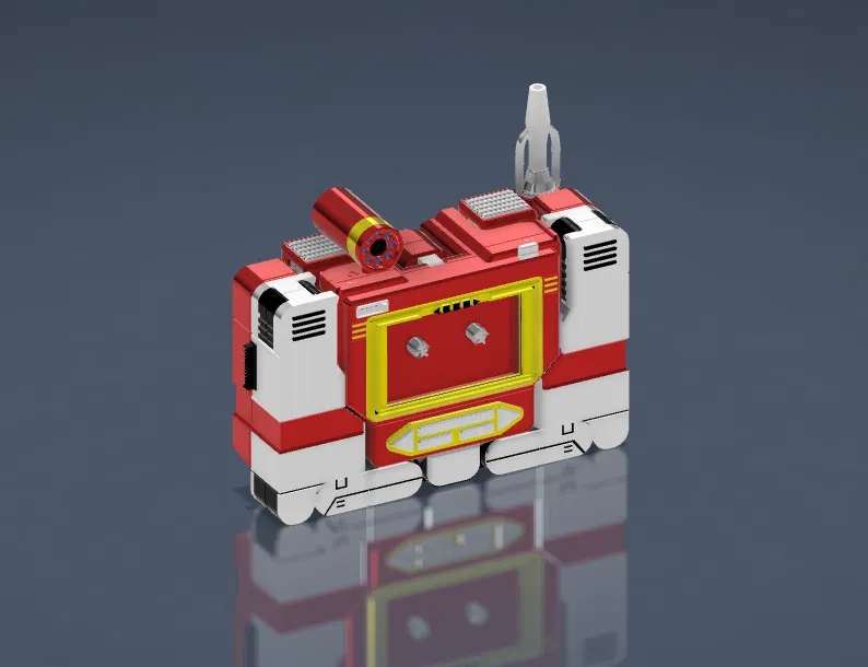 Mô hình 3D G1 Soundwave Prime R4 - Transformer - Image 2