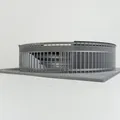 Sân Vận Động Phong Cách Đấu Trường La Mã Hiện Đại: Bản In 3D Nguyên Mẫu - Thumbnail 5