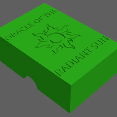 Hộp Đựng Bài Oracle Mặt Trời