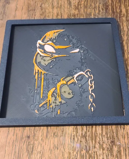 Khung cho Rùa Ninja Hueforge 200x200 - Image 2