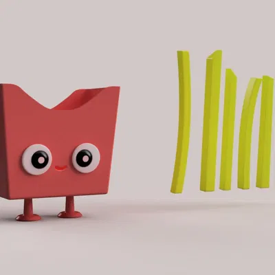 Hộp Khoai Tây Chiên (Pommes Frites)