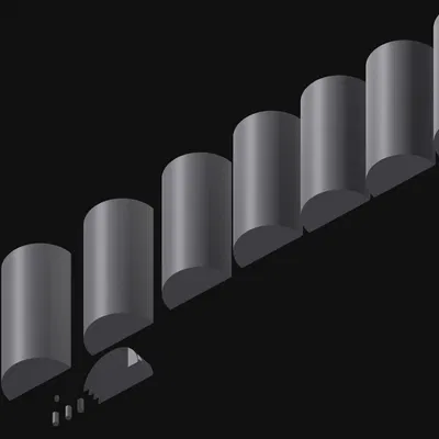 Hộp Đựng Chia Ngăn Hình Trụ Đa Năng