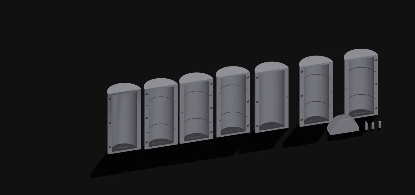 Hộp Đựng Chia Ngăn Hình Trụ Đa Năng - Image 3