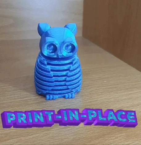 Cú Mèo Flexi OWL (IN THEO KHUÔN, KHÔNG CẦN SUPPORT, MIỄN PHÍ) - Image 1
